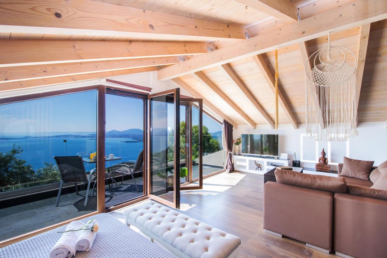 Apartmán Blue Sky Loft By Corfuescapes Spartylas Exteriér fotografie