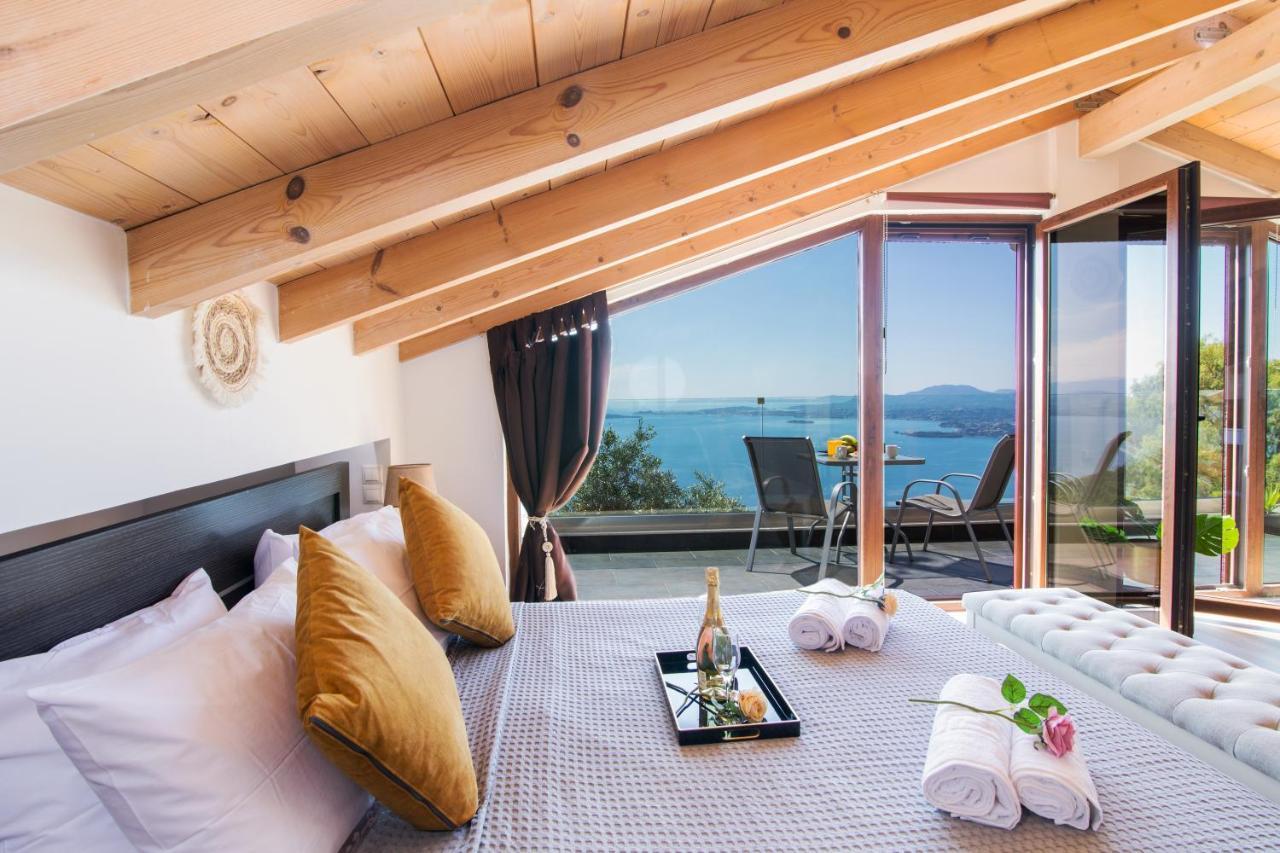 Apartmán Blue Sky Loft By Corfuescapes Spartylas Exteriér fotografie