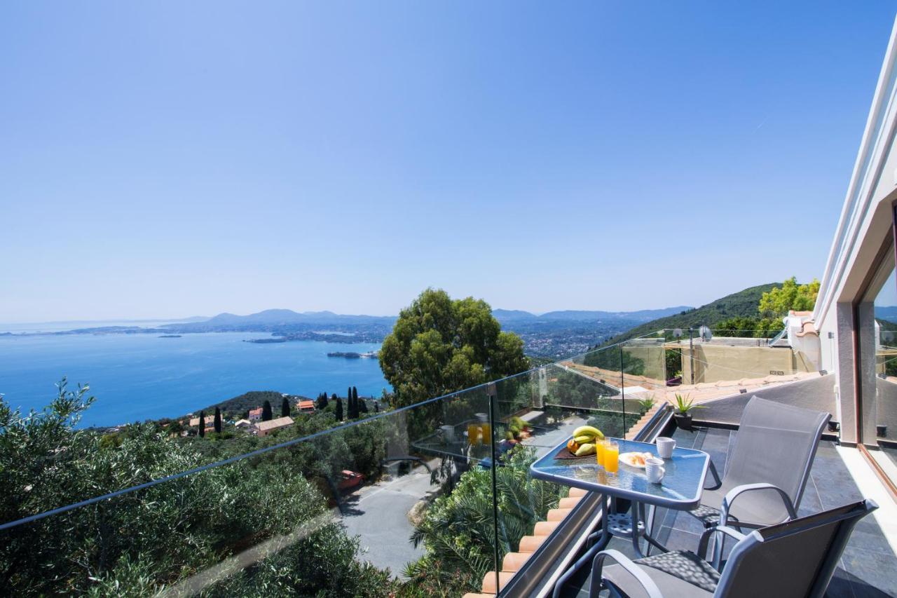 Apartmán Blue Sky Loft By Corfuescapes Spartylas Exteriér fotografie